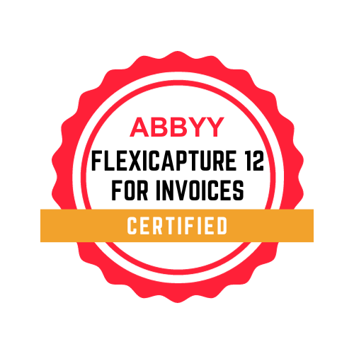 ABBYY FlexiCapture 12 for Invoices Certified